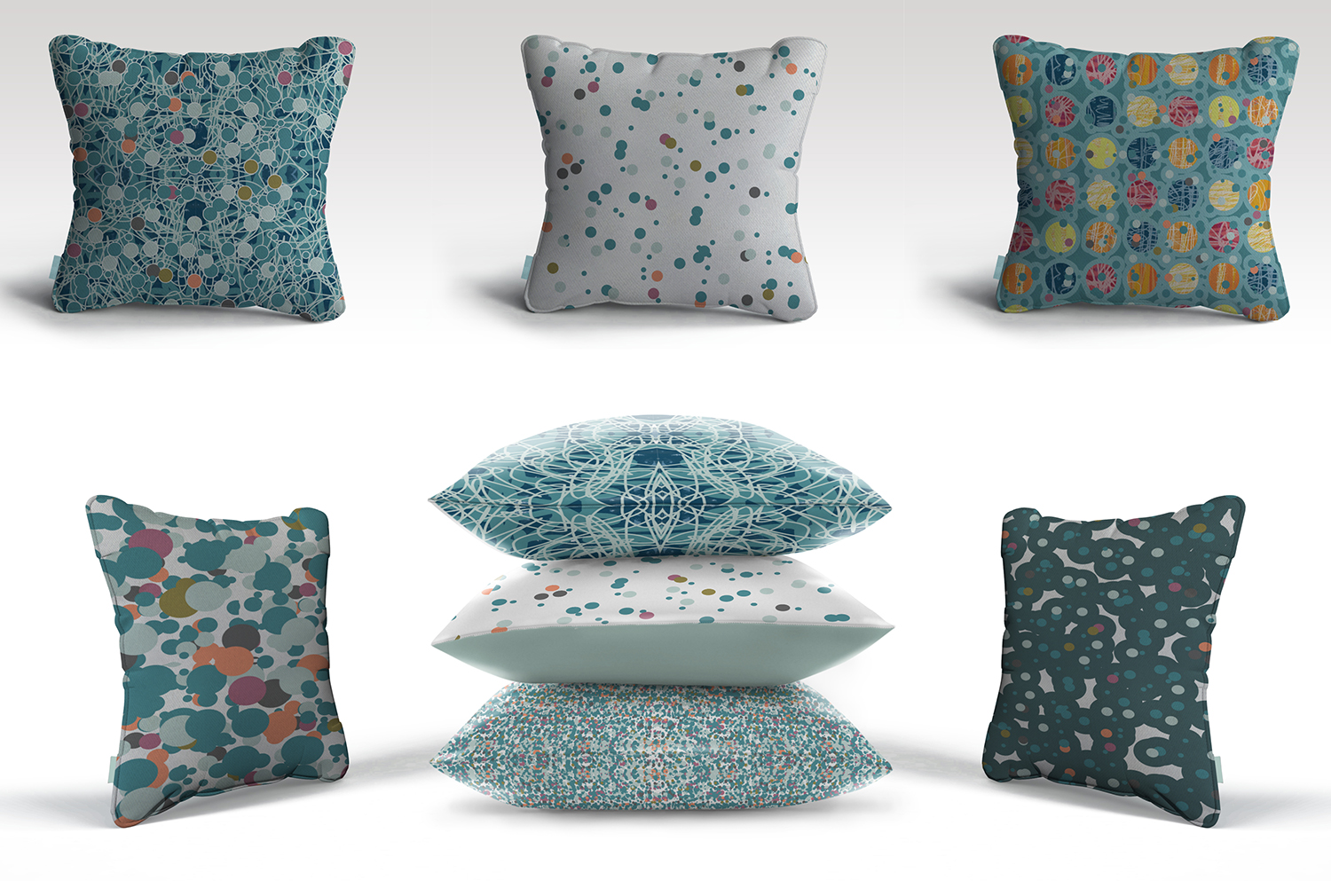 textile design cushions